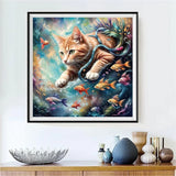 Katze Tiger 5d Diamond Painting /Diamant Malerei Set FL3153