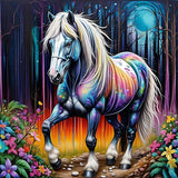 Pferd 5d Diy Diamond Painting Diamant Malerei Set FL3225