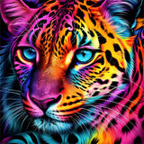 Leopard 5d Diy Diamond Painting Diamant Malerei Set FL3283