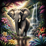 Elefant 5d Diy Diamond Painting Diamant Malerei Set FL3296