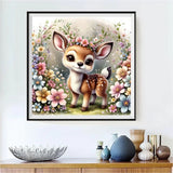 Hirsch 5d Diy Diamond Painting Diamant Malerei Set FL3300