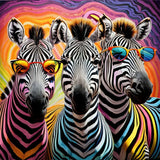 Zebra 5d Diy Diamond Painting Diamant Malerei Set FL3305