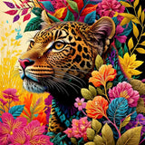 Leopard 5d Diy Diamond Painting Diamant Malerei Set FL3316