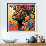 Leopard 5d Diy Diamond Painting Diamant Malerei Set FL3316