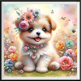 Hund 5d Diy Diamond Painting Diamant Malerei Set FL3475
