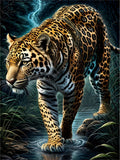 Leopard 5d Diy Diamond Painting Diamant Malerei Set FL3505