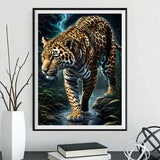 Leopard 5d Diy Diamond Painting Diamant Malerei Set FL3505