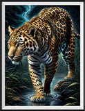 Leopard 5d Diy Diamond Painting Diamant Malerei Set FL3505