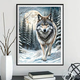 Wolf 5d Diy Diamond Painting Diamant Malerei Set FL3529