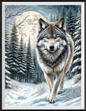 Wolf 5d Diy Diamond Painting Diamant Malerei Set FL3529