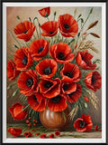 Blume 5d Diy Diamond Painting Diamant Malerei Set FL3608