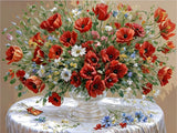 Blume 5d Diy Diamond Painting Diamant Malerei Set FL3610