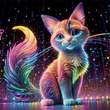 Katze 5d Diamond Painting /Diamant Malerei Set FL4009