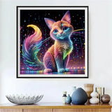 Katze 5d Diamond Painting /Diamant Malerei Set FL4009