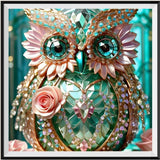 Eule 5d Diy Diamond Painting Diamant Malerei Set FL4062