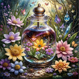 Blume 5d Diy Diamond Painting Diamant Malerei Set FL4068