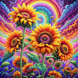 Sonnenblume 5d Diy Diamond Painting Diamant Malerei Set FL4089