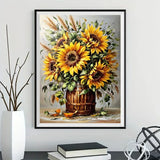 Sonnenblume 5d Diy Diamond Painting Diamant Malerei Set FL4090