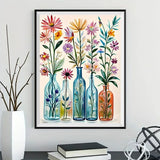 Blume 5d Diy Diamond Painting Diamant Malerei Set FL4100