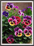 Blume 5d Diy Diamond Painting Diamant Malerei Set FL4101