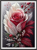 Rose 5d Diy Diamond Painting Diamant Malerei Set FL4114
