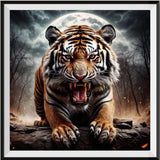 Tiger 5d Diy Diamond Painting Diamant Malerei Set FL4206