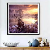 Hirsch 5d Diy Diamond Painting Diamant Malerei Set FL4222