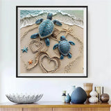 Schildkröte 5d Diy Diamond Painting Diamant Malerei Set FL4232