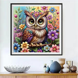 Eule 5d Diy Diamond Painting Diamant Malerei Set FL4273