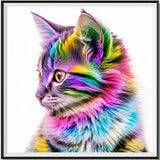 Katze 5d Diamond Painting /Diamant Malerei Set FL4345