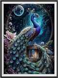 Pfau 5d Diy Diamond Painting Diamant Malerei Set FL4388