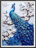 Pfau 5d Diy Diamond Painting Diamant Malerei Set FL4391