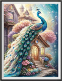 Pfau 5d Diy Diamond Painting Diamant Malerei Set FL4393