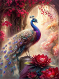 Pfau 5d Diy Diamond Painting Diamant Malerei Set FL4394