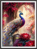 Pfau 5d Diy Diamond Painting Diamant Malerei Set FL4394