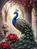 Pfau 5d Diy Diamond Painting Diamant Malerei Set FL4397