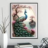 Pfau 5d Diy Diamond Painting Diamant Malerei Set FL4399