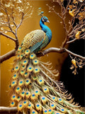 Pfau 5d Diy Diamond Painting Diamant Malerei Set FL4400