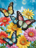 Schmetterling 5d Diy Diamond Painting Diamant Malerei Set FL4417