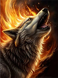Wolf 5d Diy Diamond Painting Diamant Malerei Set FL4458
