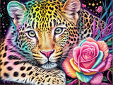Leopard 5d Diy Diamond Painting Diamant Malerei Set FL4491