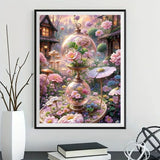 Blume 5d Diy Diamond Painting Diamant Malerei Set FL4599
