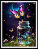 Schmetterling 5d Diy Diamond Painting Diamant Malerei Set FL4670