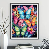 Schmetterling 5d Diy Diamond Painting Diamant Malerei Set FL5061