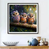 Eule 5d Diy Diamond Painting Diamant Malerei Set FL6959