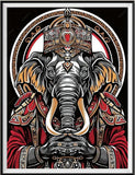 Elefant 5d Diy Diamond Painting Diamant Malerei Set FL8142