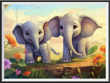 Elefant 5d Diy Diamond Painting Diamant Malerei Set FL8151