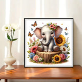 Elefant 5d Diy Diamond Painting Diamant Malerei Set FL8162