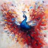 Pfau 5d Diy Diamond Painting Diamant Malerei Set FL8615
