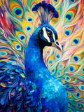 Pfau 5d Diy Diamond Painting Diamant Malerei Set FL8641